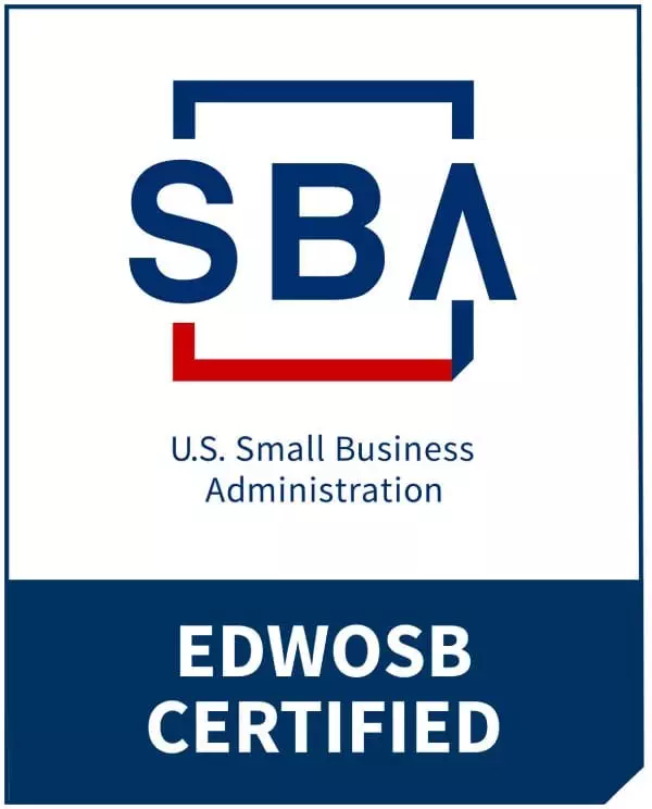 SBA U.S. Small Business Administration EDWOSB-certified logo